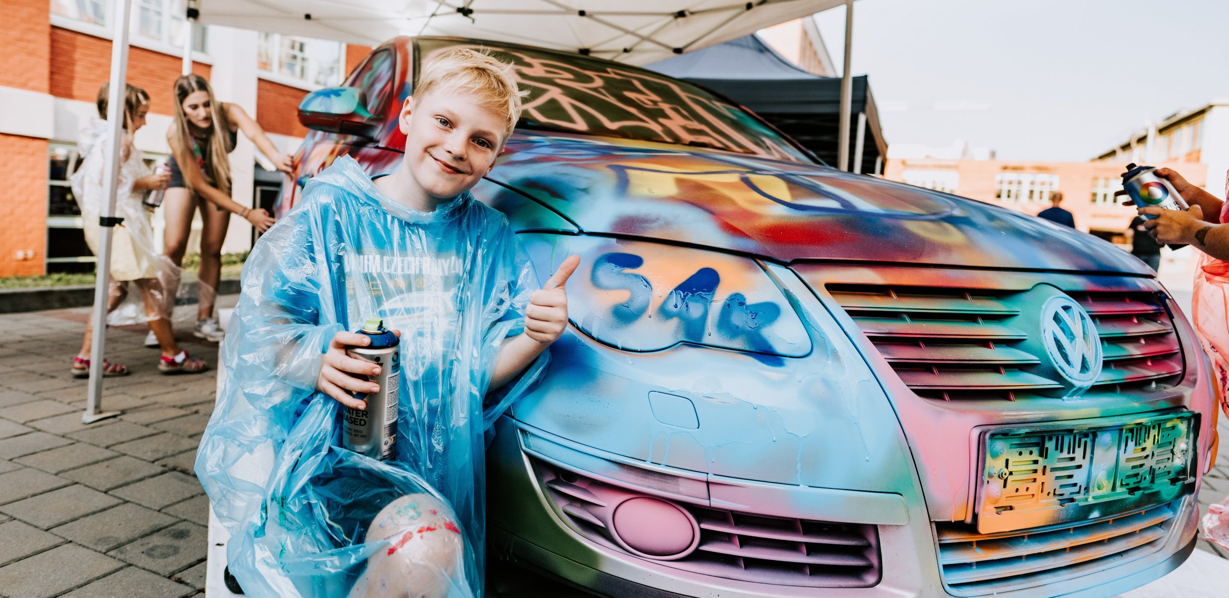 Premiéra CREAM RALLY FAMILY ZÓNY v Baťově areálu